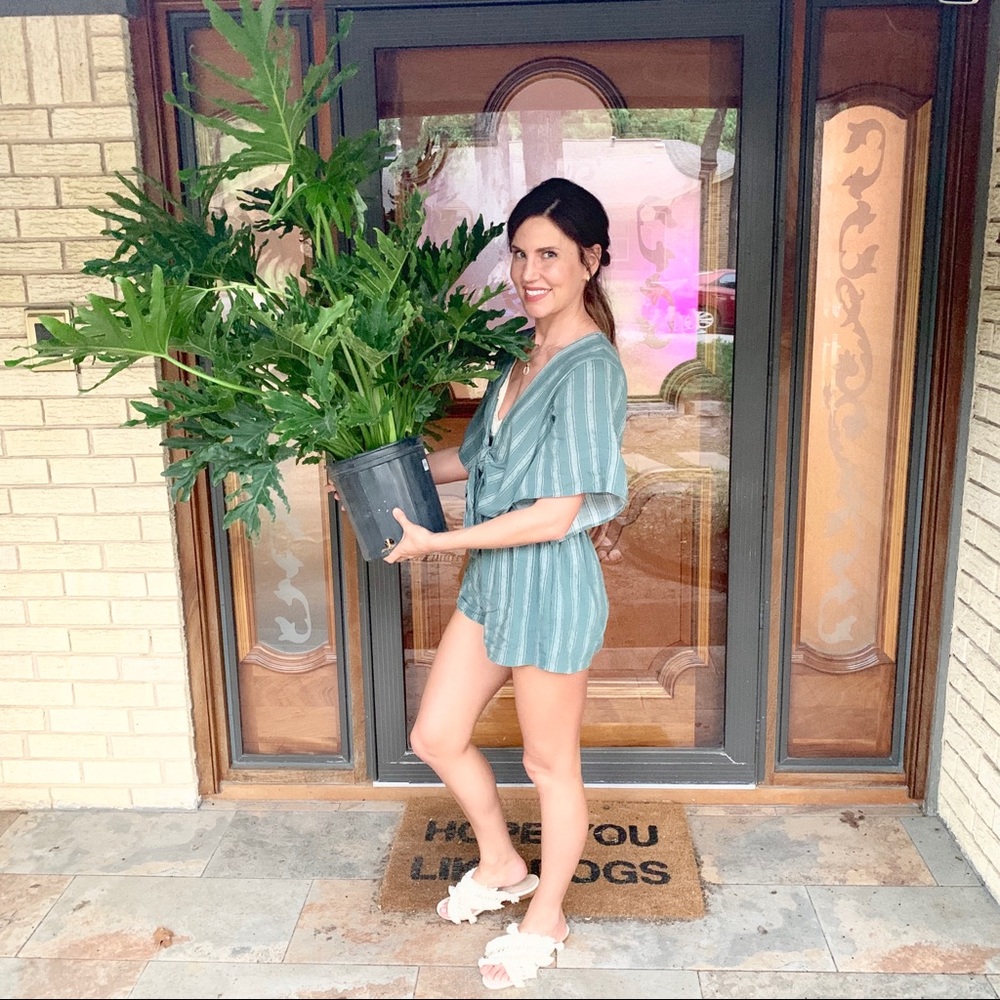 Last one! Desert-Chic Boho Stripe Romper - Picture 6 of 6